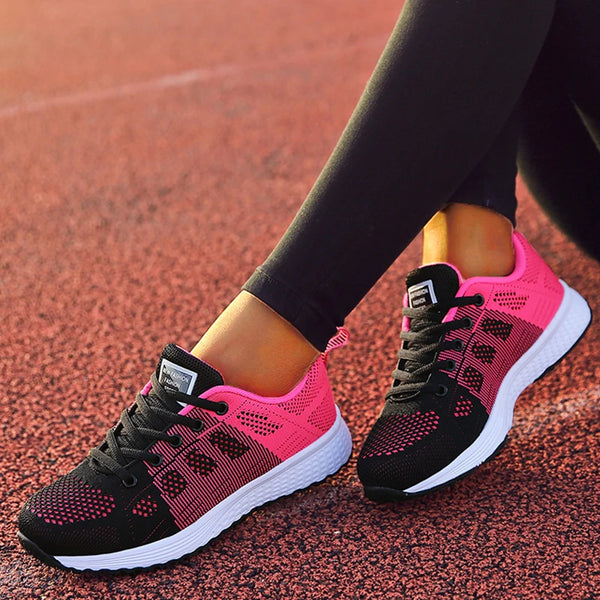 Women's Sneaker 2025 New Fashion Vulcanized Ladies Shoes Outdoor Casual Sneaker Woman Lace Up Tenis Feminino Sneakers For Women