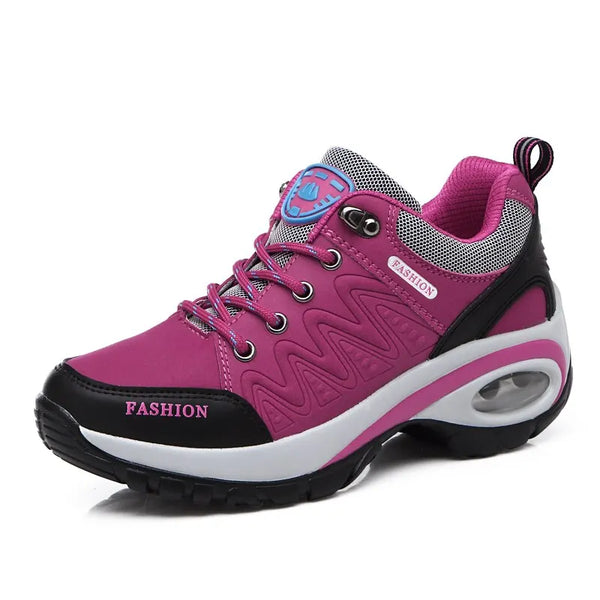 Women's Wedge Sneakers – Air Cushion Walking Shoes