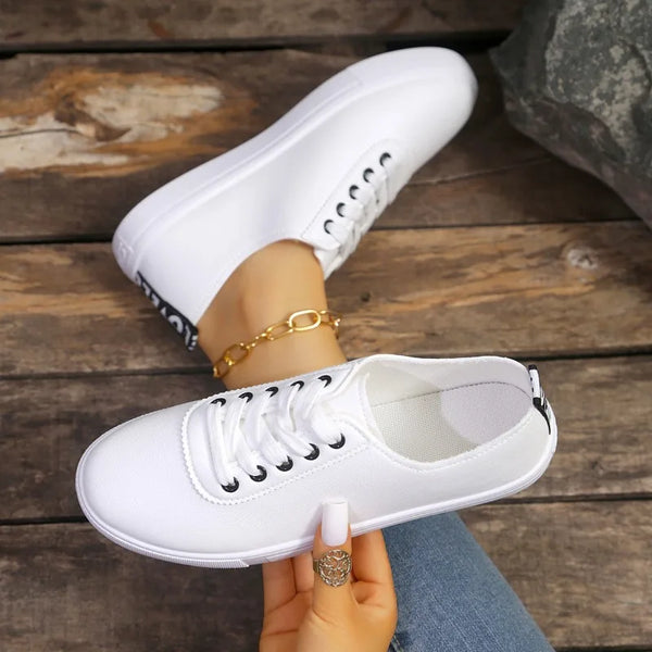 Women Sneakers 2025 Summer Fashion Breathable Shoes Woman Soft Sole Walking Sneakers Casual Women Sneaker White Sneakers Women