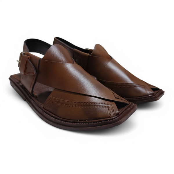 Top Tier Double Shade Peshawari Chappal