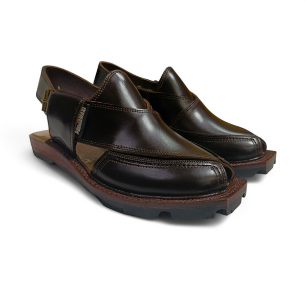 Rich Brown Norozi Peshawari Chappal