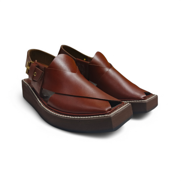 Premium Brown Kaptaan Sandal